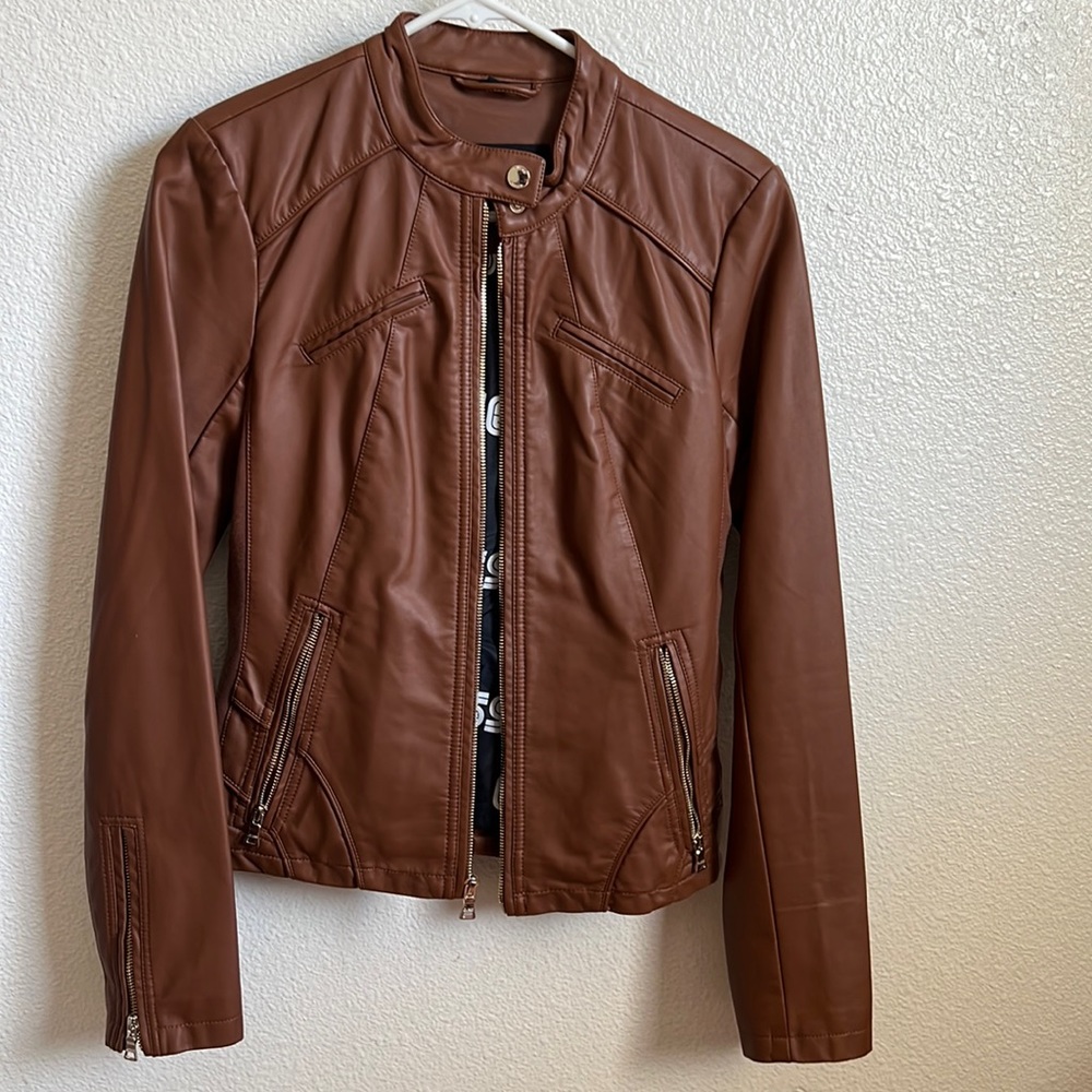 Guess leather jacket